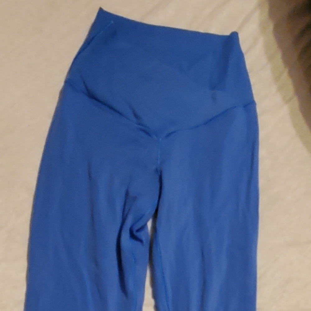 Blue Flared Pants
